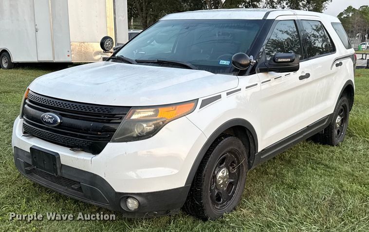 2014 Ford Explorer Police Interceptor SUV - EU0037
