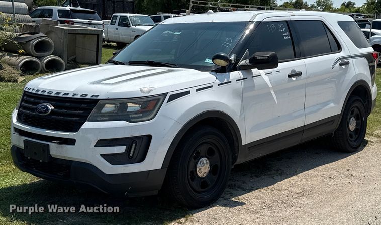 2017 Ford Explorer Police Interceptor SUV - EU0041