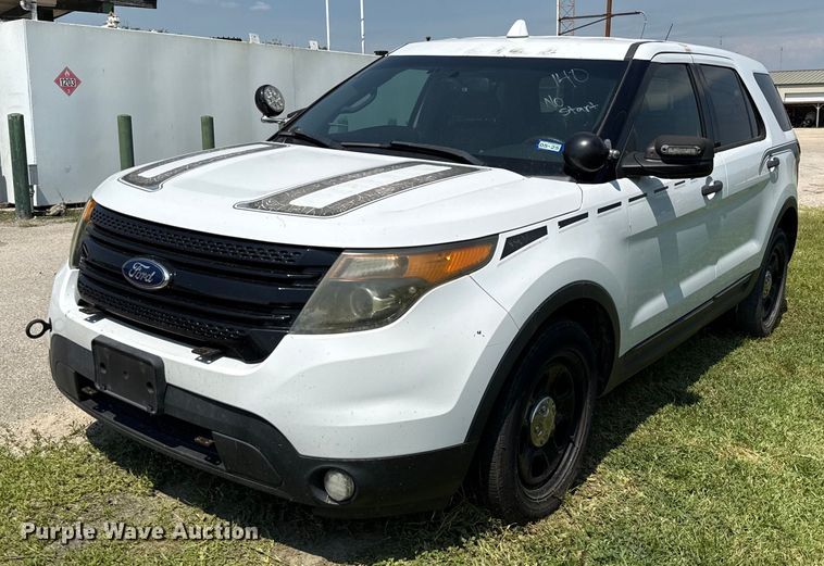 2014 Ford Explorer Police Interceptor SUV - EU0042