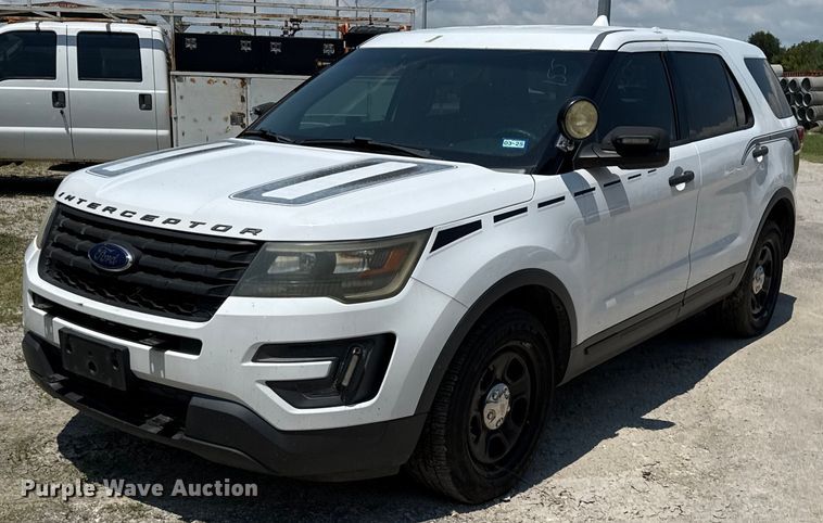 2017 Ford Explorer Police Interceptor SUV - EU0048