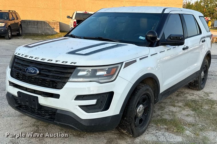 2017 Ford Explorer Police Interceptor SUV - EU0057