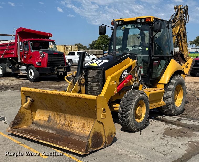 2009 Caterpillar 420E backhoe - EV1757