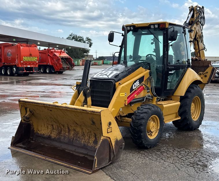 2009 Caterpillar 420E backhoe - EV1771