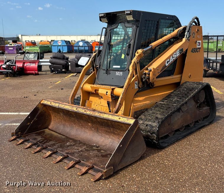 2007 Case 450CT tracked skid steer loader - EV1775