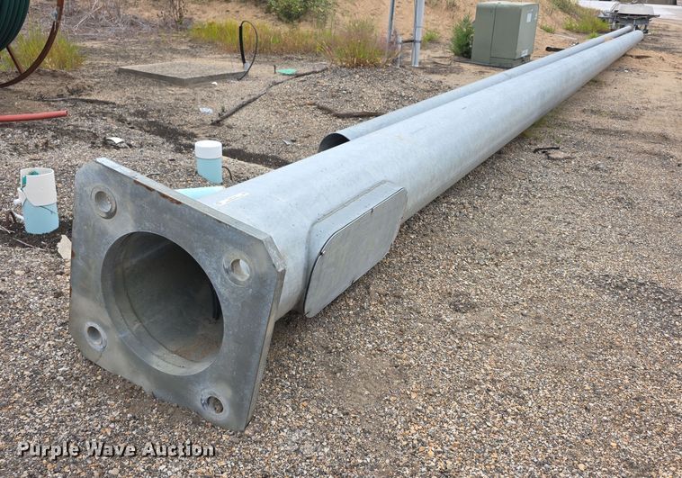 (2) light poles - DZ6160