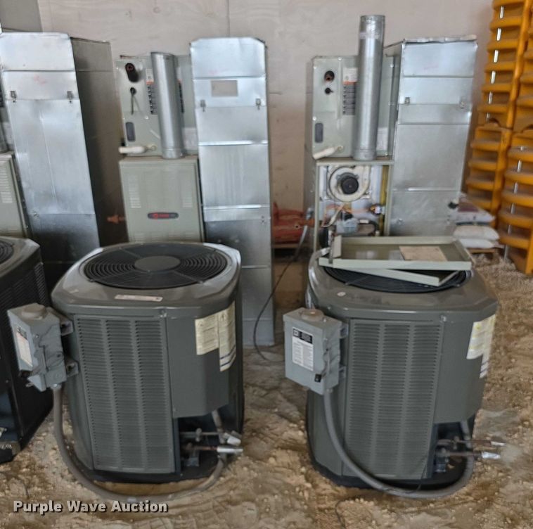 (2) Trane AC and heat units - DZ6217