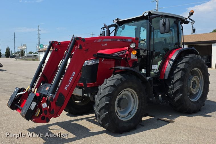 2018 Massey Ferguson 5710 MFWD tractor - EF3761