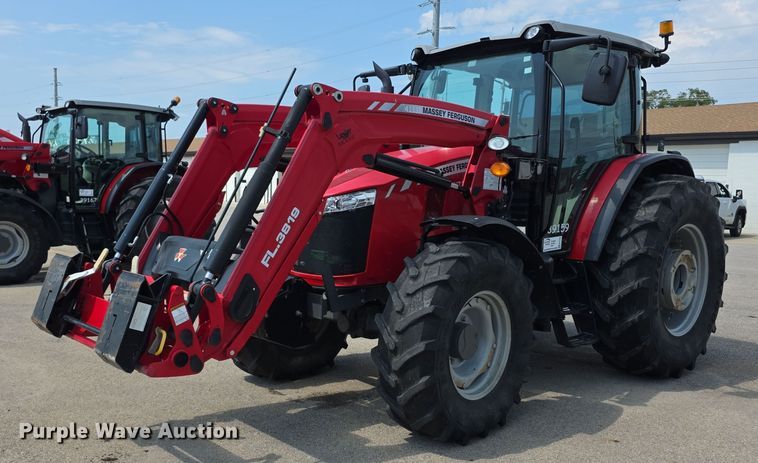 2018 Massey Ferguson  5710 MFWD tractor - EF3762