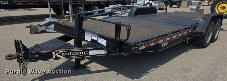 2019 Kaufman  FDDT tilt deck equipment trailer - EF3783