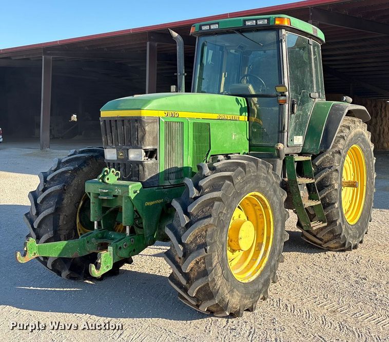 1997 John Deere 7810 MFWD tractor - EA7512