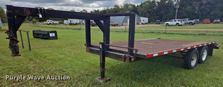 1990 flatbed trailer - EB1036