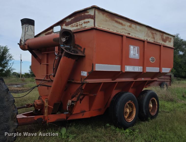 A&L Cisco 650T grain cart - EF3812