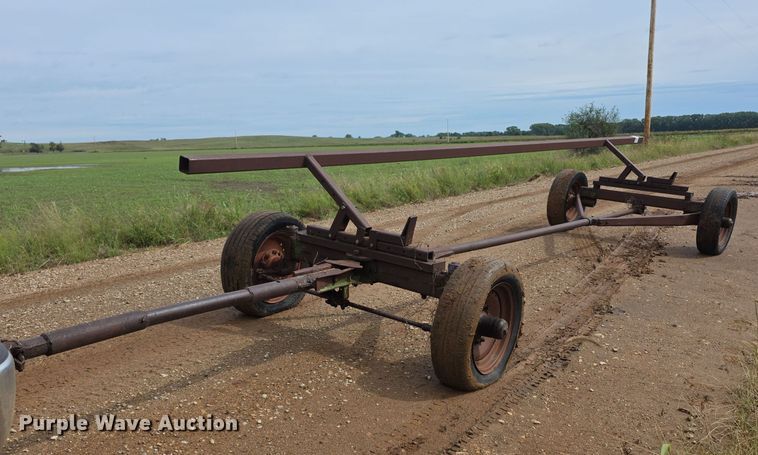 Shop built  header trailer - EF3813