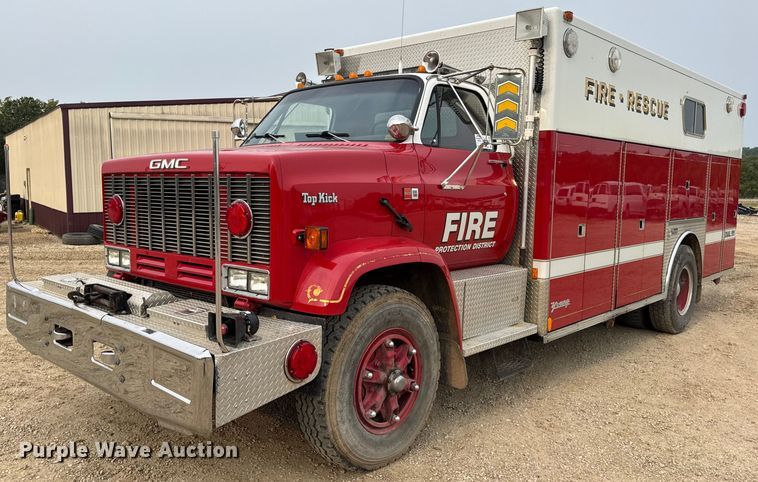 1986 GMC Top Kick C7000 rescue vehicle - DO2236