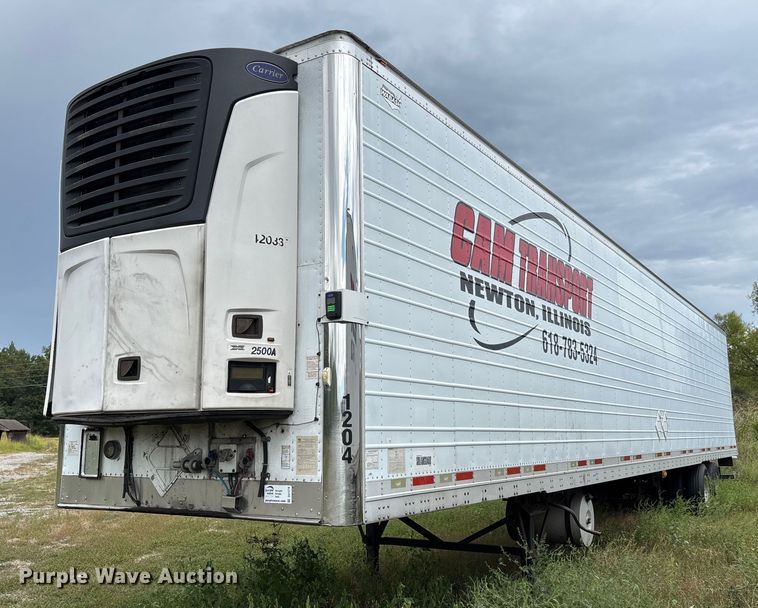 2012 Wabash refrigerated van trailer - DU1279