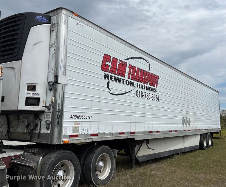 2014 Wabash refrigerated van trailer - DU1280