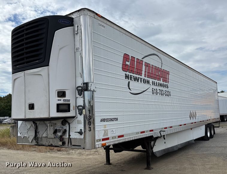 2013 Wabash refrigerated van trailer - DU1282
