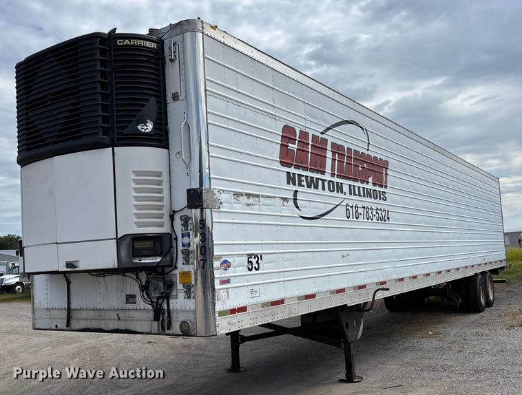 2007 Utility 3000R refrigerated van trailer - DU1284
