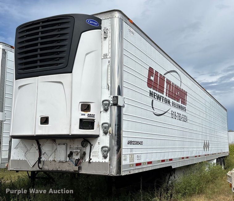 2013 Wabash refrigerated van trailer - DU1287