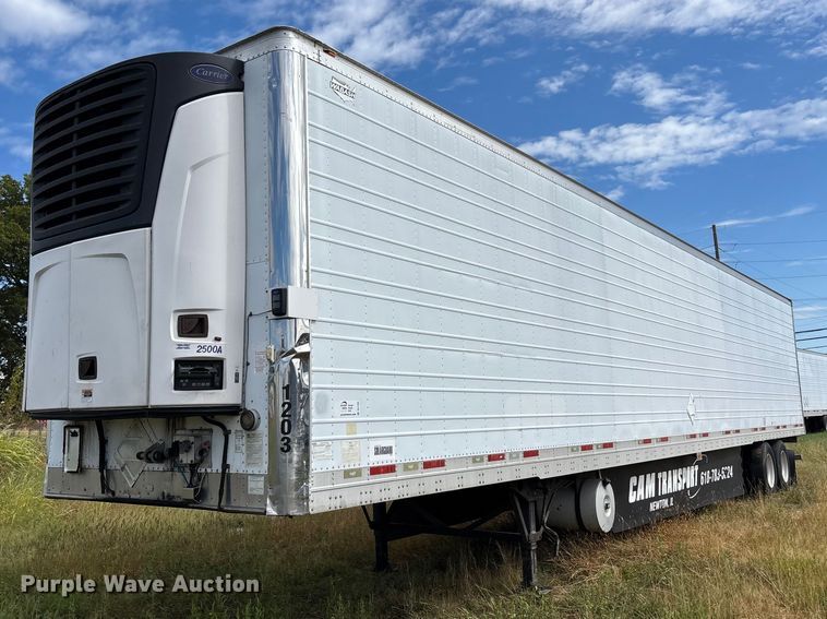 2012 Wabash refrigerated van trailer - DU1292
