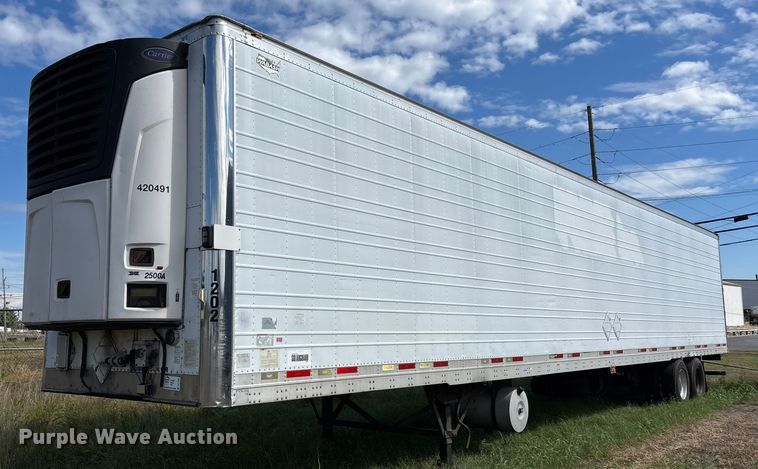 2012 Wabash refrigerated van trailer - DU1293