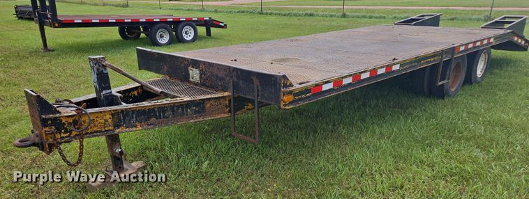 1982 Trail King TK18-2400 equipment trailer - EB1037