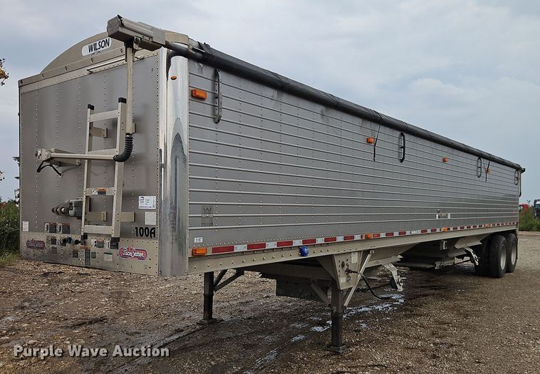 2013 Wilson DWH-551PM  grain trailer - EB8319
