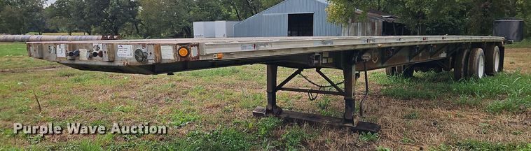 1996 Fontaine LFTW-5-8048WSAWK flatbed trailer - EB8337