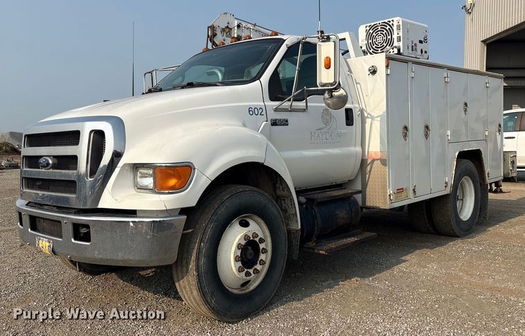 2006 Ford F650 Super Duty utility / service truck - EC4405