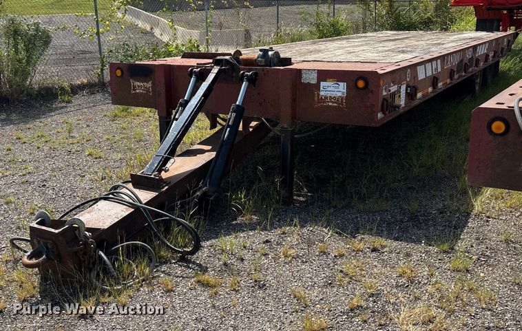 2009 Landoll tilt deck equipment trailer - DE2254