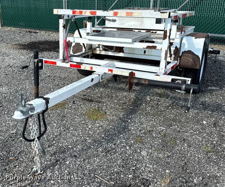 K & K Systems radar trailer - DY8152