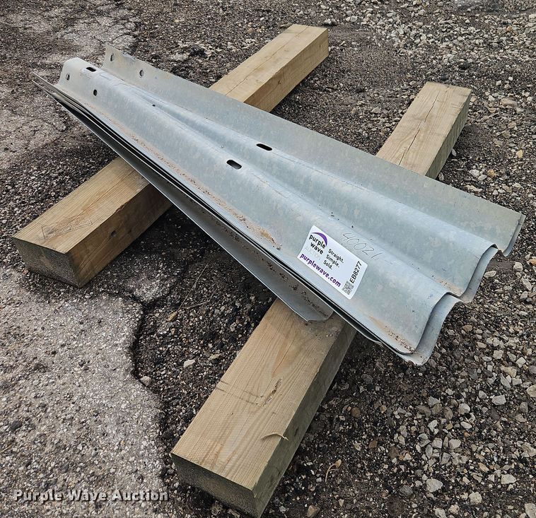 (4) guard rail end pieces - EB8277
