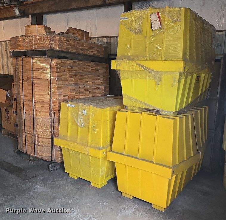 (3) Eagle spill containment totes - EM8141