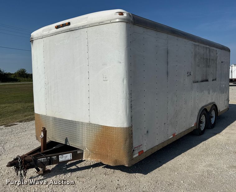 2007 Doolittle enclosed cargo trailer - DW6581