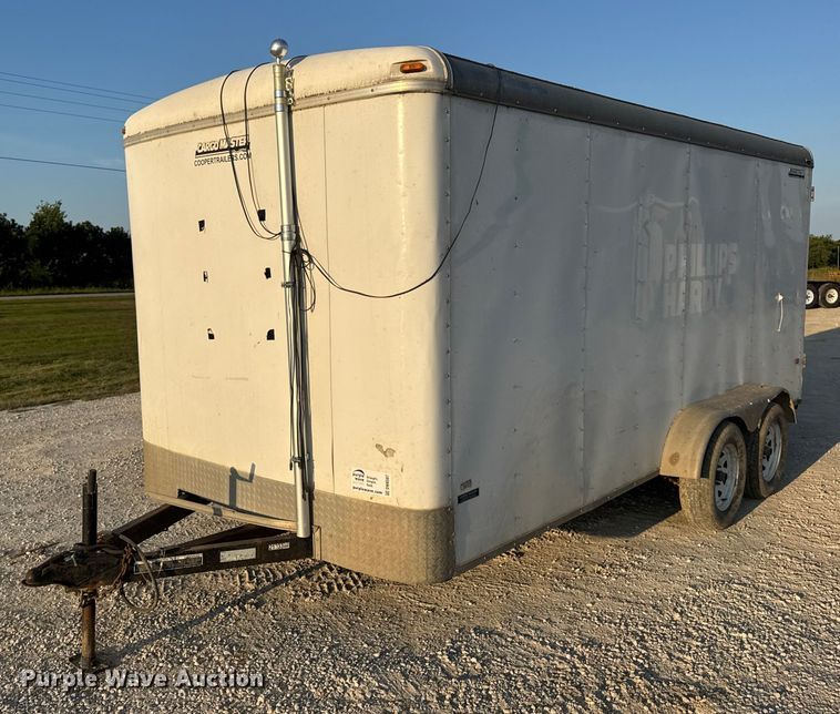 2009 Doolittle enclosed cargo trailer - DW6587