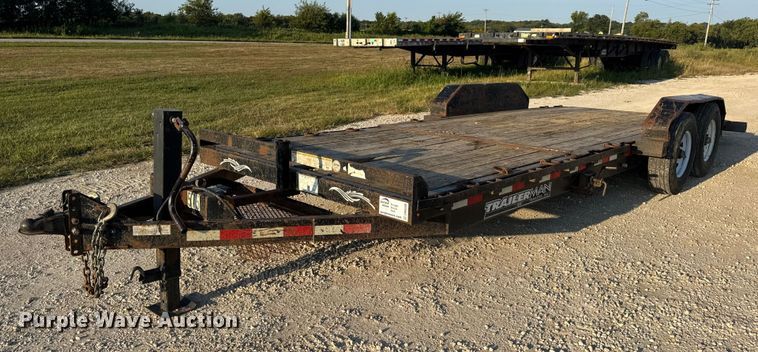 2015 Trailerman tilt deck equipment trailer - DW6588