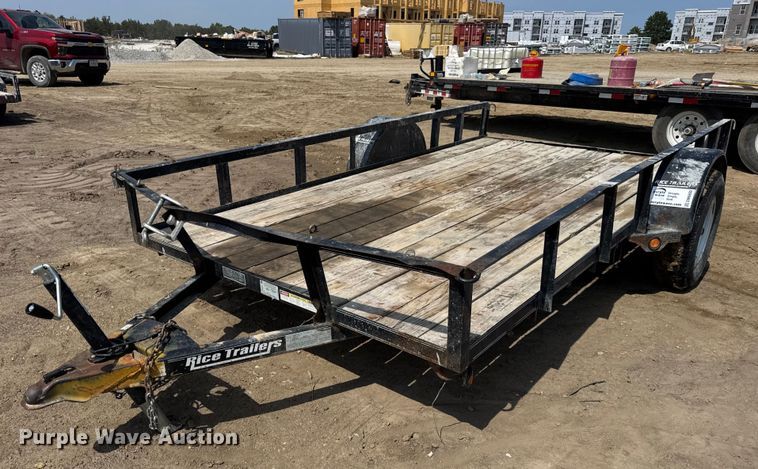 2011 R & W Trailer Mfg RTS7612 utility trailer - DW6600