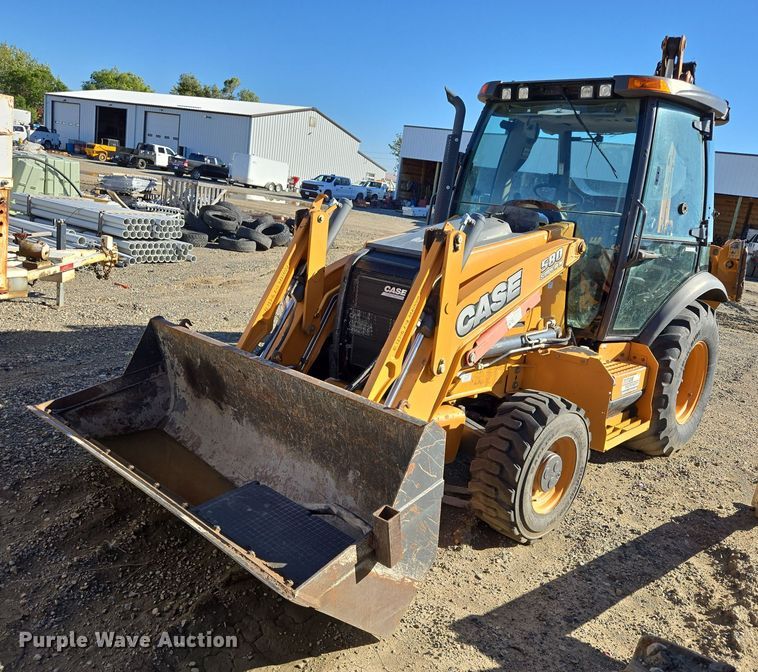2015 Case 580 Super N backhoe - DY1242