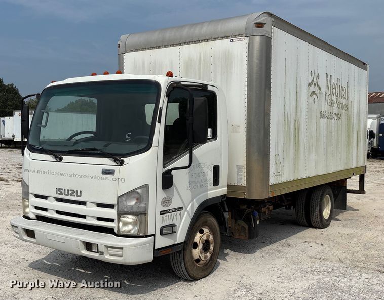 2014 Isuzu NPRHD box truck - ED2232