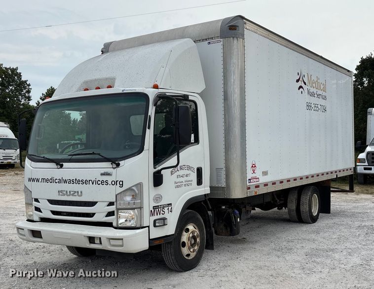 2017 Isuzu NPRHD box truck - ED2234