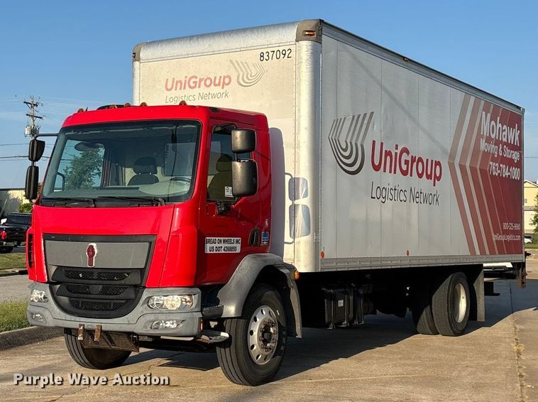 2018 Kenworth K270 box truck - ED2242