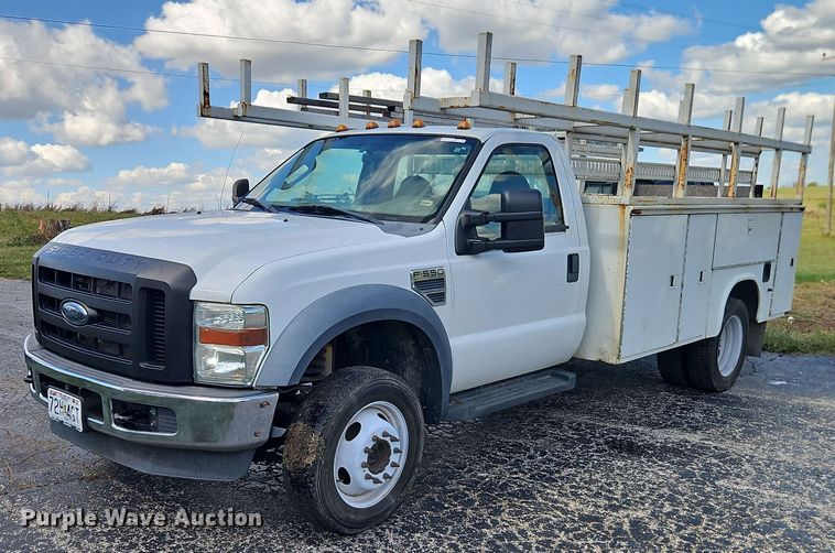 2008 Ford F550 Super Duty utility / service truck - EO4688