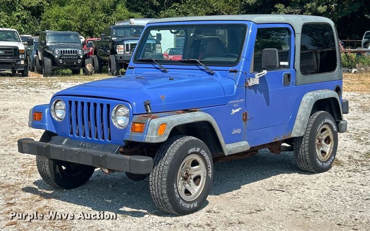 1998 Jeep Wrangler Sport SUV - ET3038