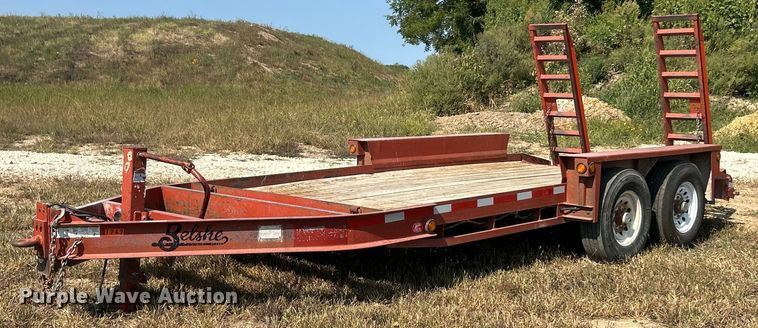 2019 Belshe WB14 equipment trailer - ET3161