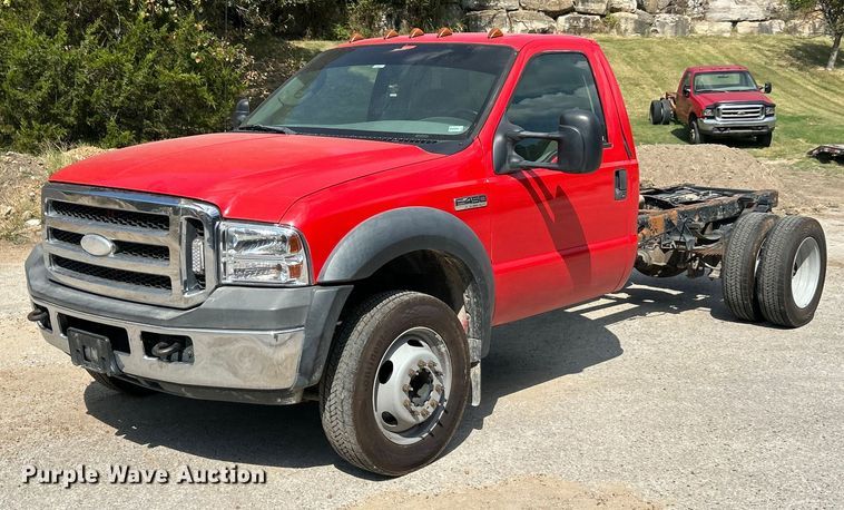 2006 Ford F450 XL Super Duty  truck cab and chassis - ET3189