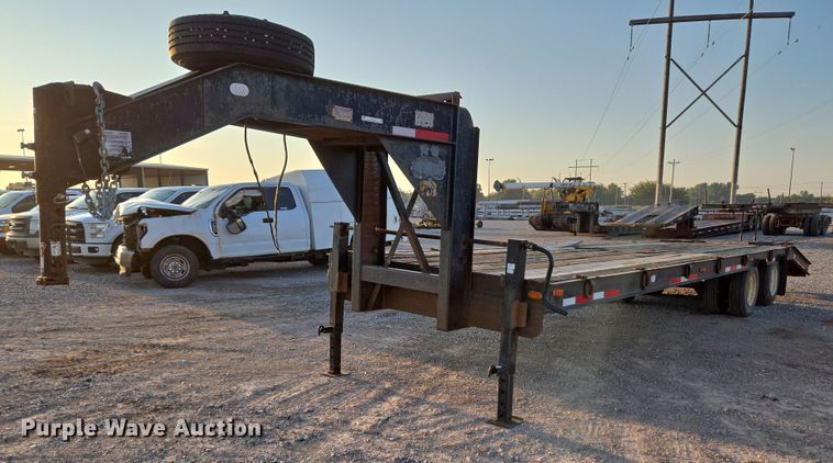 1995 Belshe DT-255 equipment trailer - EU3722