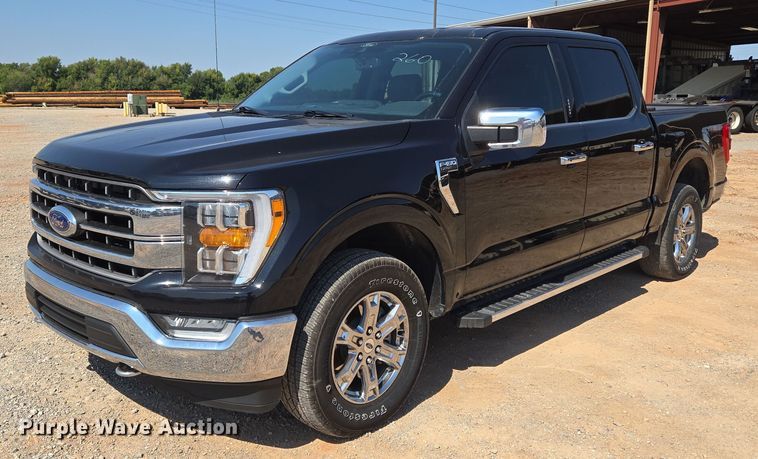 2021 Ford F150 SuperCrew pickup truck - EU3730