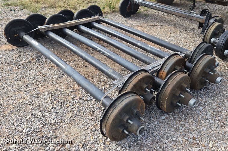 (6) trailer axles - EU3773