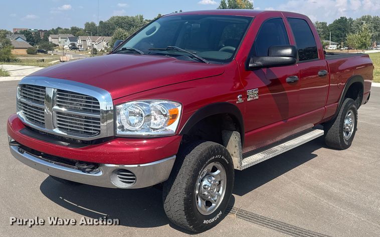 2007 Dodge Ram 2500 Quad Cab pickup truck - EV1858