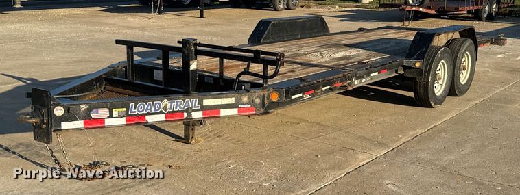 2019 Load Trail  tilt deck equipment trailer - EV1950